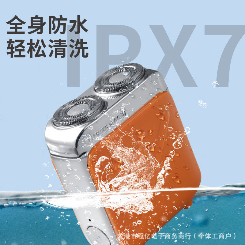 1 washable, portable small shaver, floating head shaver