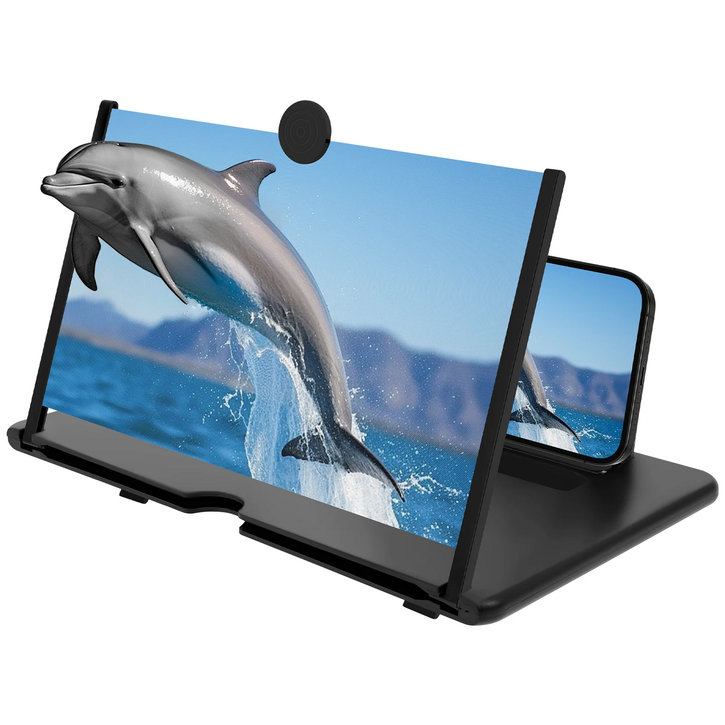 Amplificateur D'Écran Pour Téléphone Portable 3D HD Extensible Et Pliable Pour Cinéma Mobile Et Voyageurs